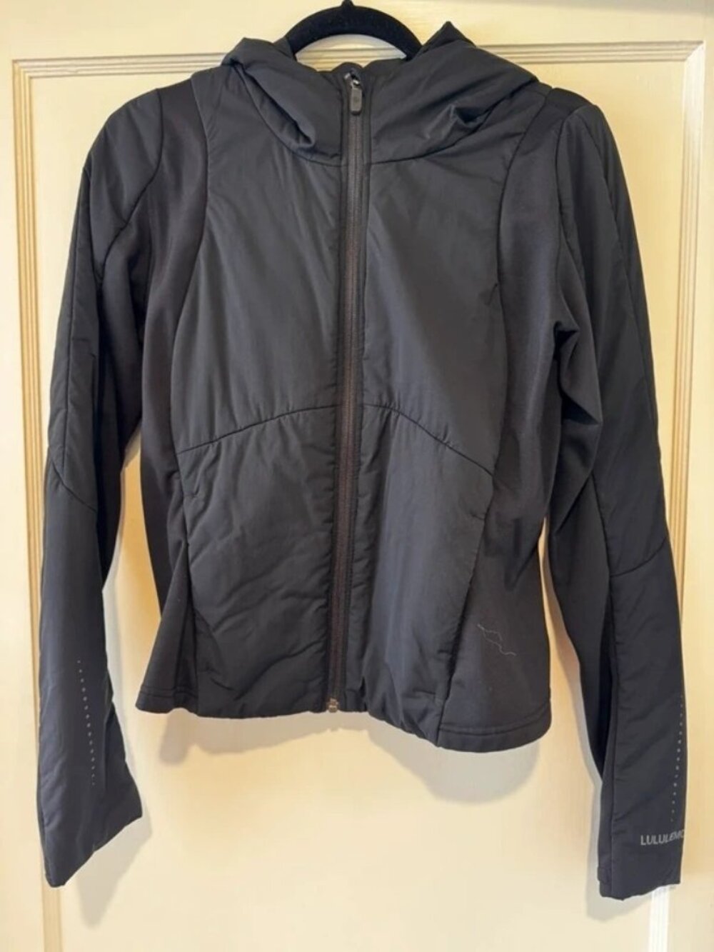 Lululemon Push Your Pace Jacket - Black, Size 10